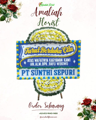 Papan Bunga Duka di Kesambi